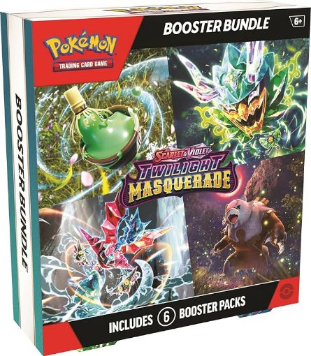 Imagen de BOOSTER BUNDLE SCARLET & VIOLET 6 - TWILIGHT MASQUERADE POKEMON - ENGLISH