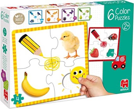 Imagen de 6 COLOR PUZZLES GOULA