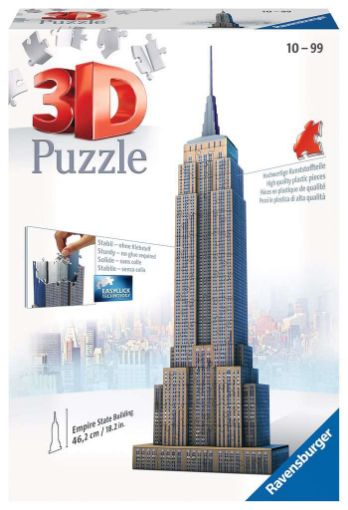 Imagen de ROMPECABEZAS PUZZLE 3D - MINI EMPIRE STATE BUILDING