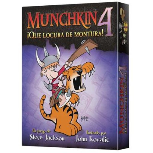 Imagen de MUNCHKIN 4: ¡QUE LOCURA DE MONTURA