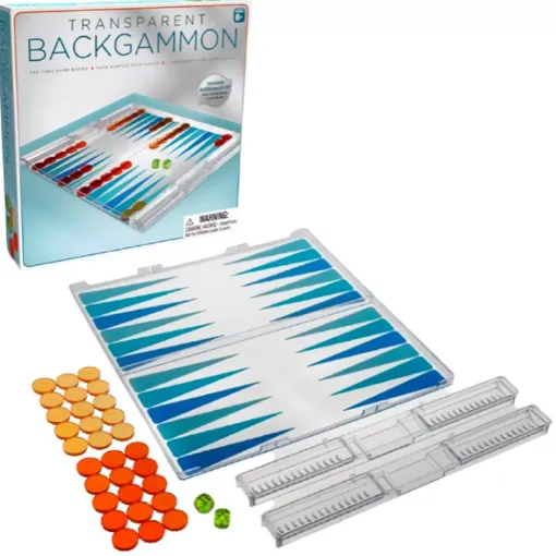 Imagen de BACKGAMMON TRANSPARENTE