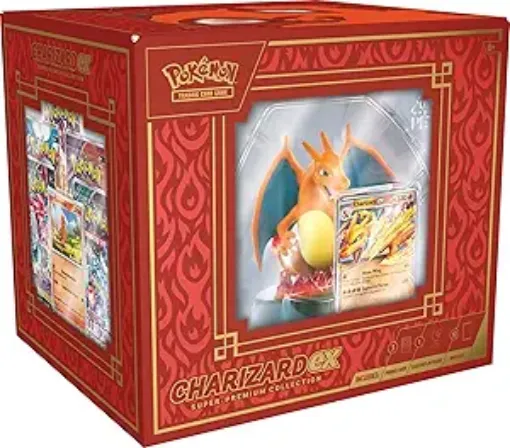 Imagen de CHARIZARD EX SUPER-PREMIUM COLLECTION POKEMON - ENGLISH