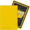 Imagen de PROTECTORES DE TARJETA - SLEEVES STANDARD MATTE 2-1/2"X3-1/2" YELLOW 100CT. DRAGON SHIELD